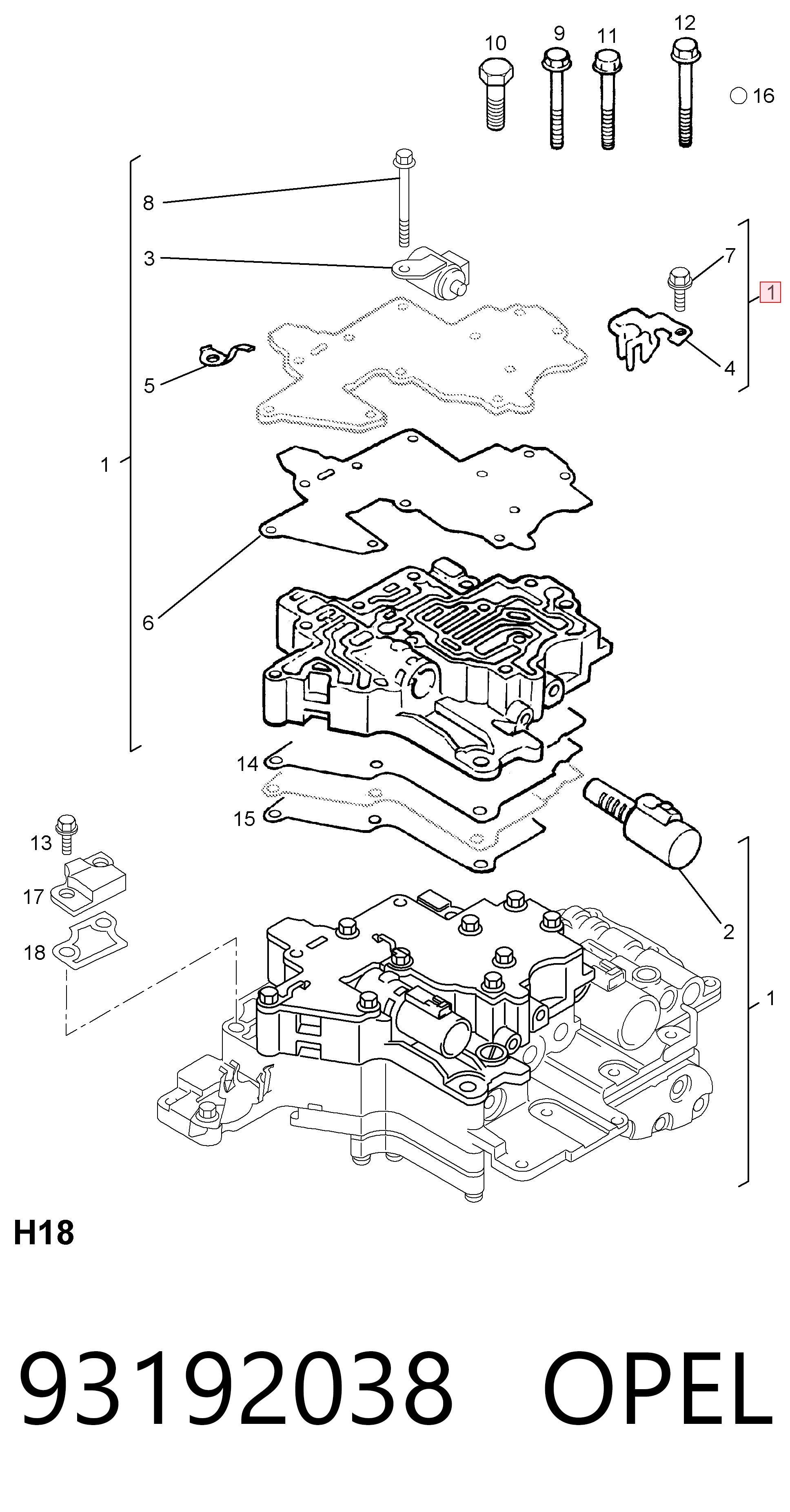  General Motors 733027 цена, от 1553.00 USD
