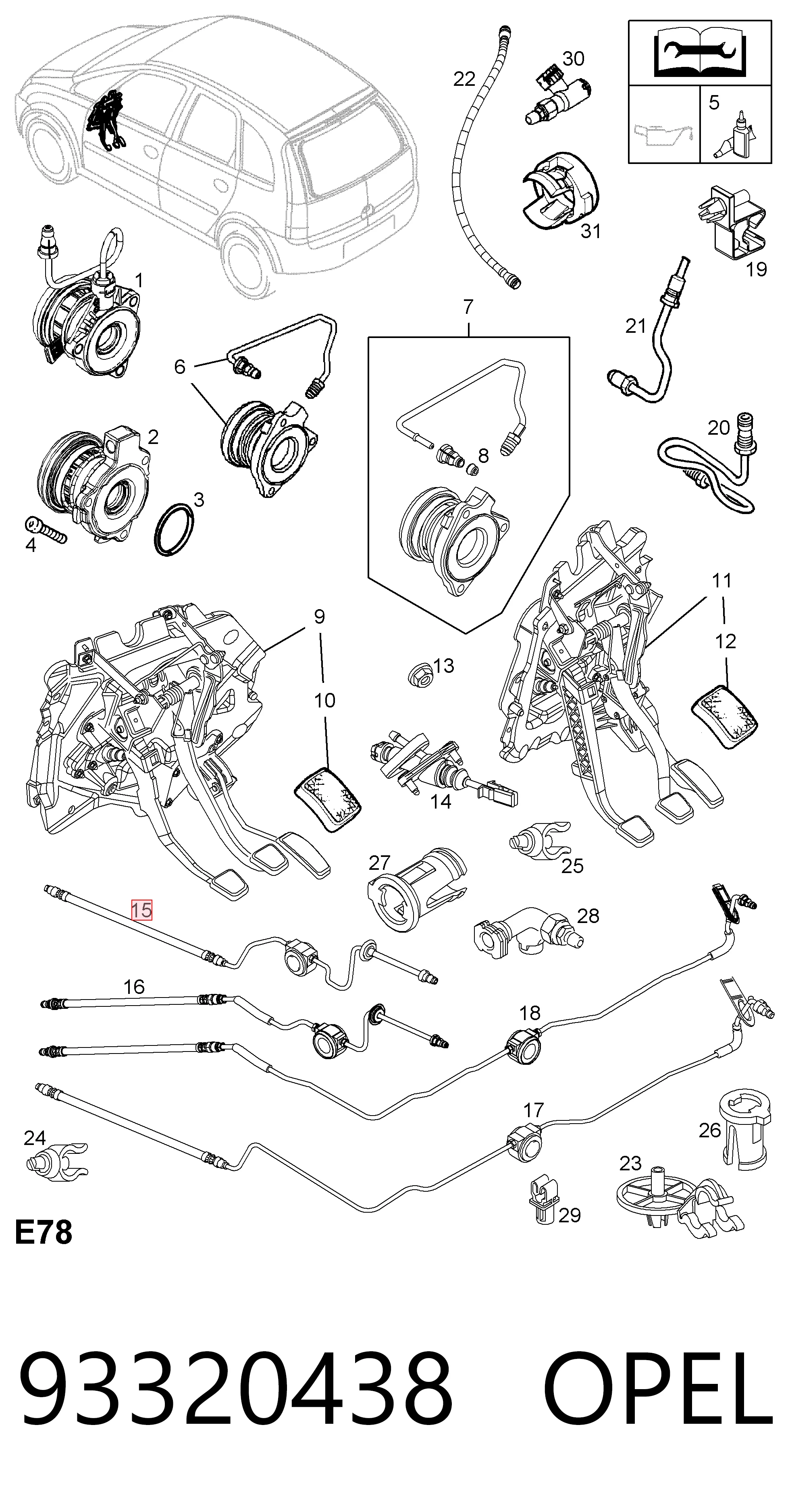 93320438 Opel