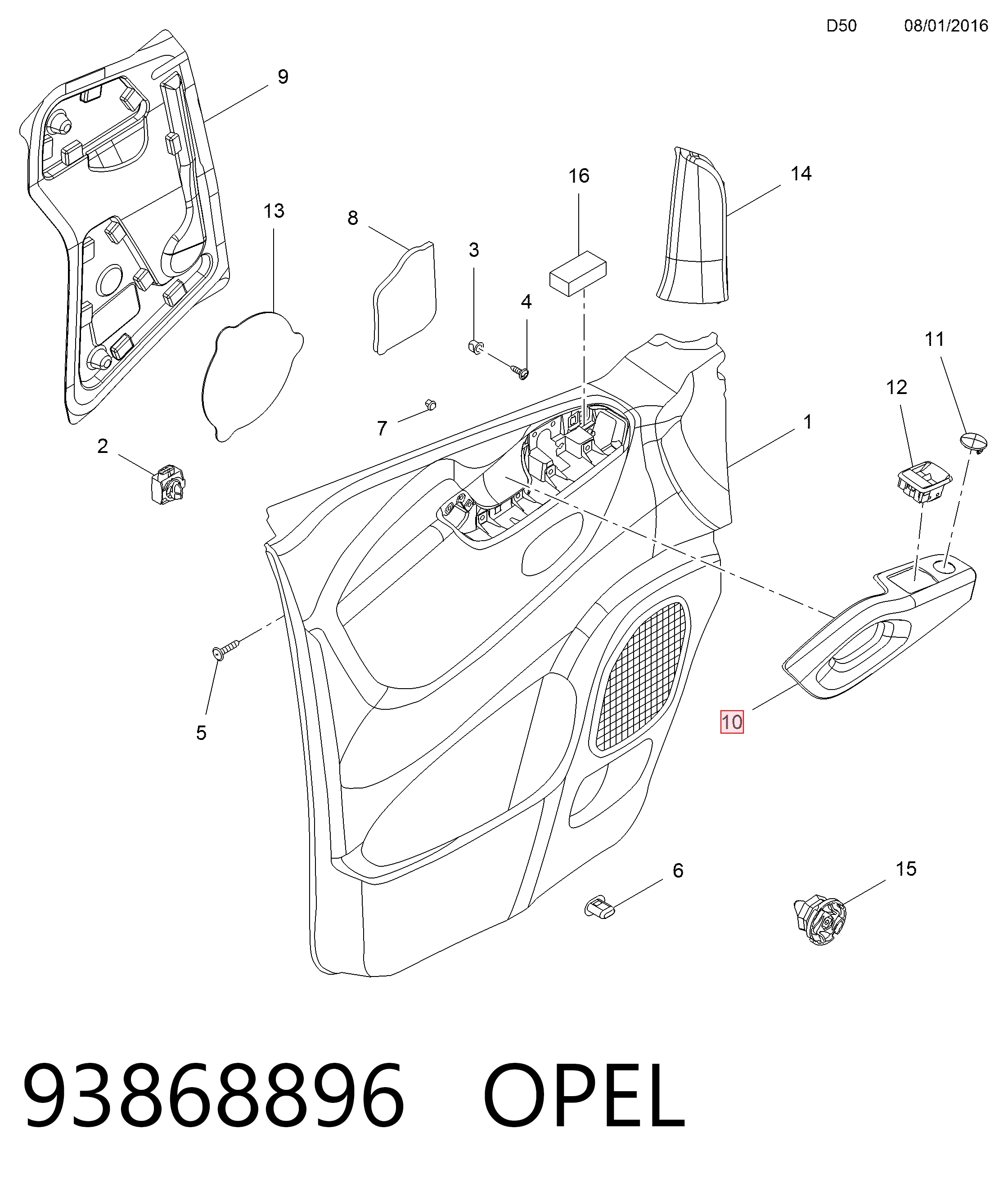  Renault (RVI) 93868896 цена, от 19.09 USD