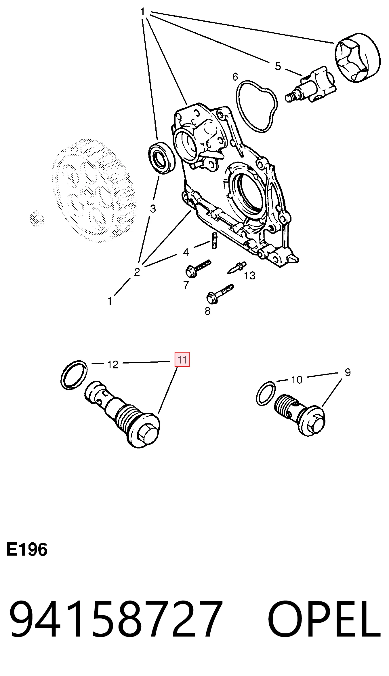  General Motors 94158727 цена, от 27.27 USD