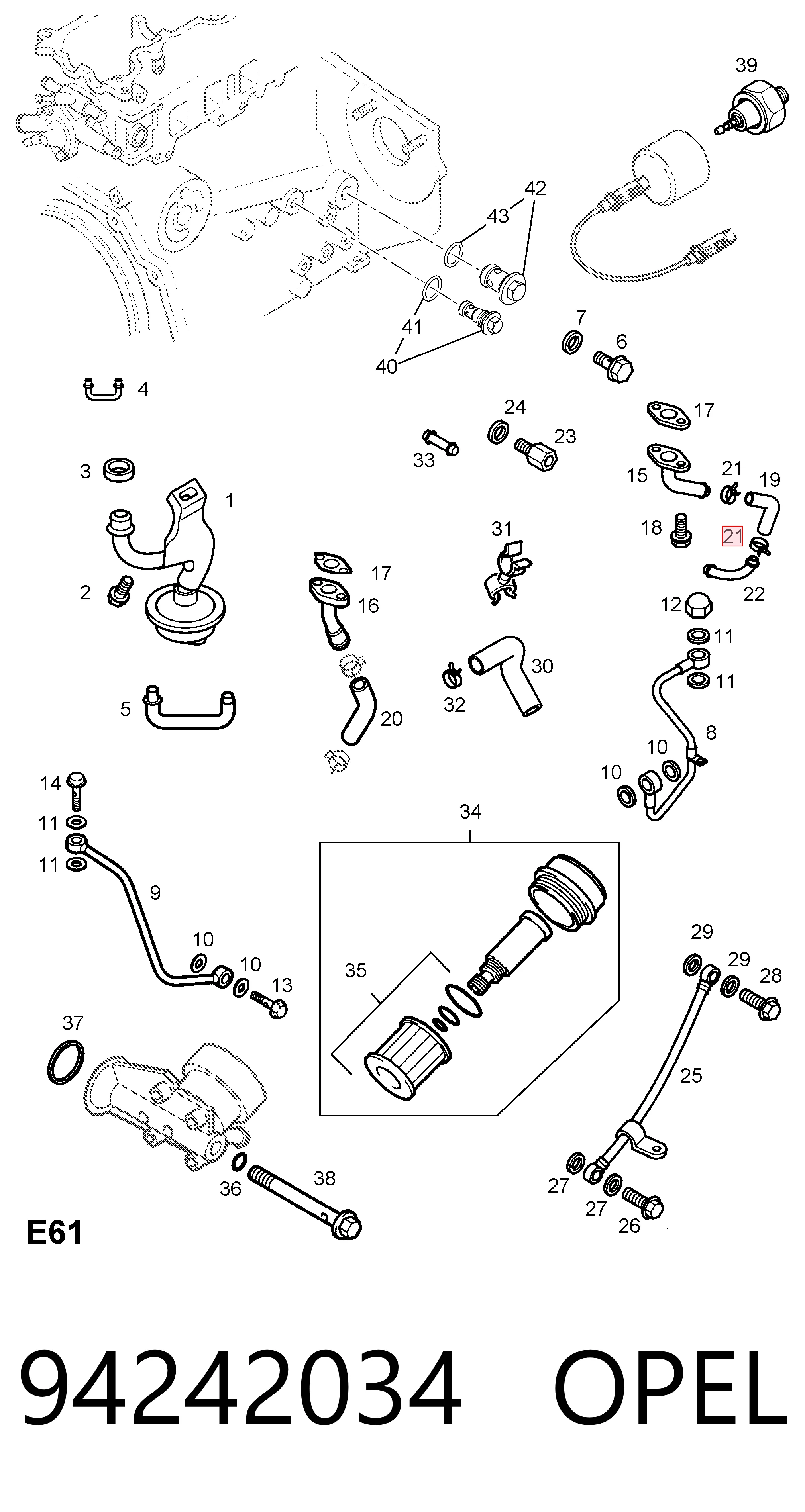 94242034 Opel