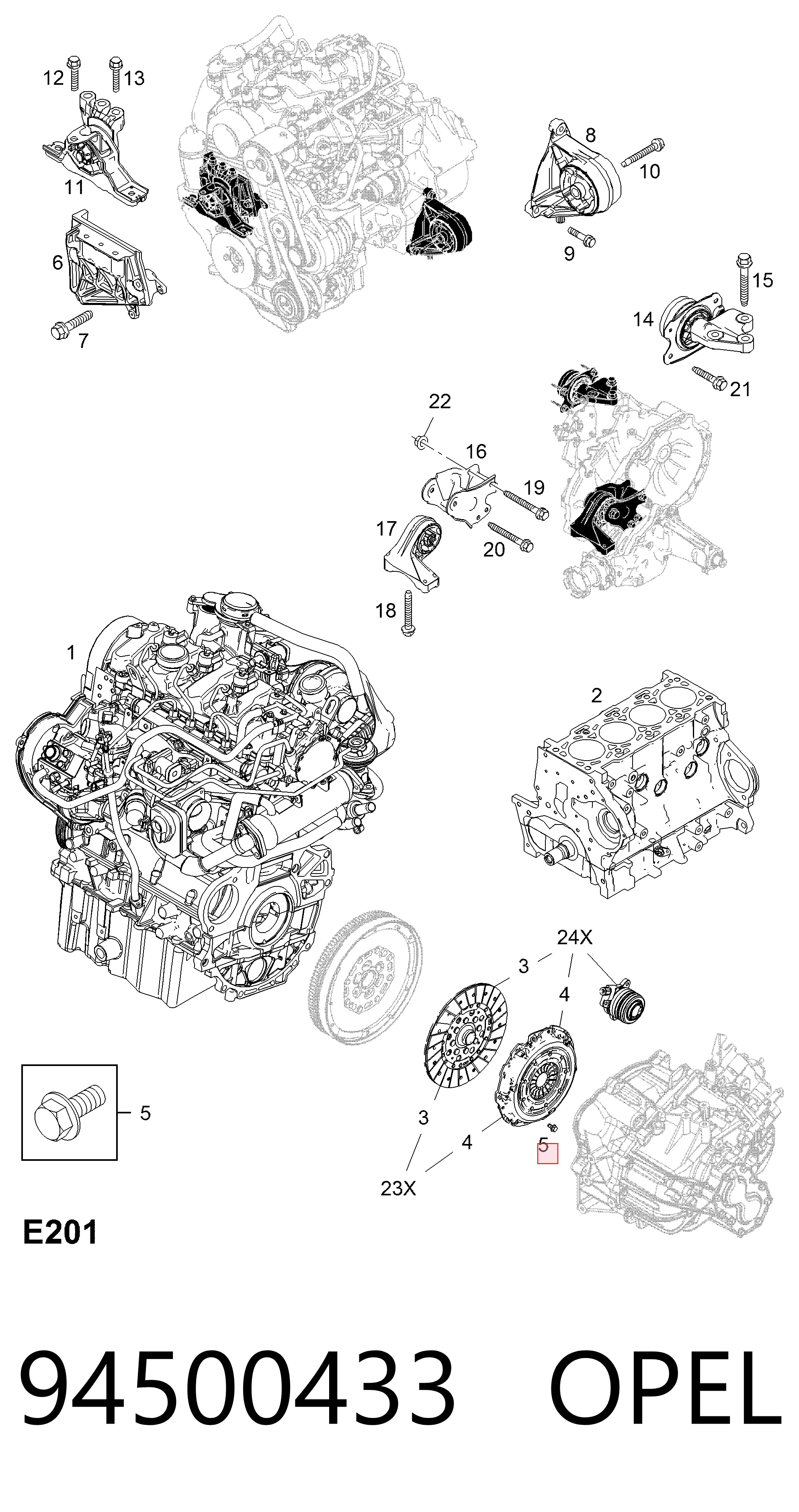 Пробка поддона двигателя Peugeot/Citroen 94500433 цена, от 0.13 USD