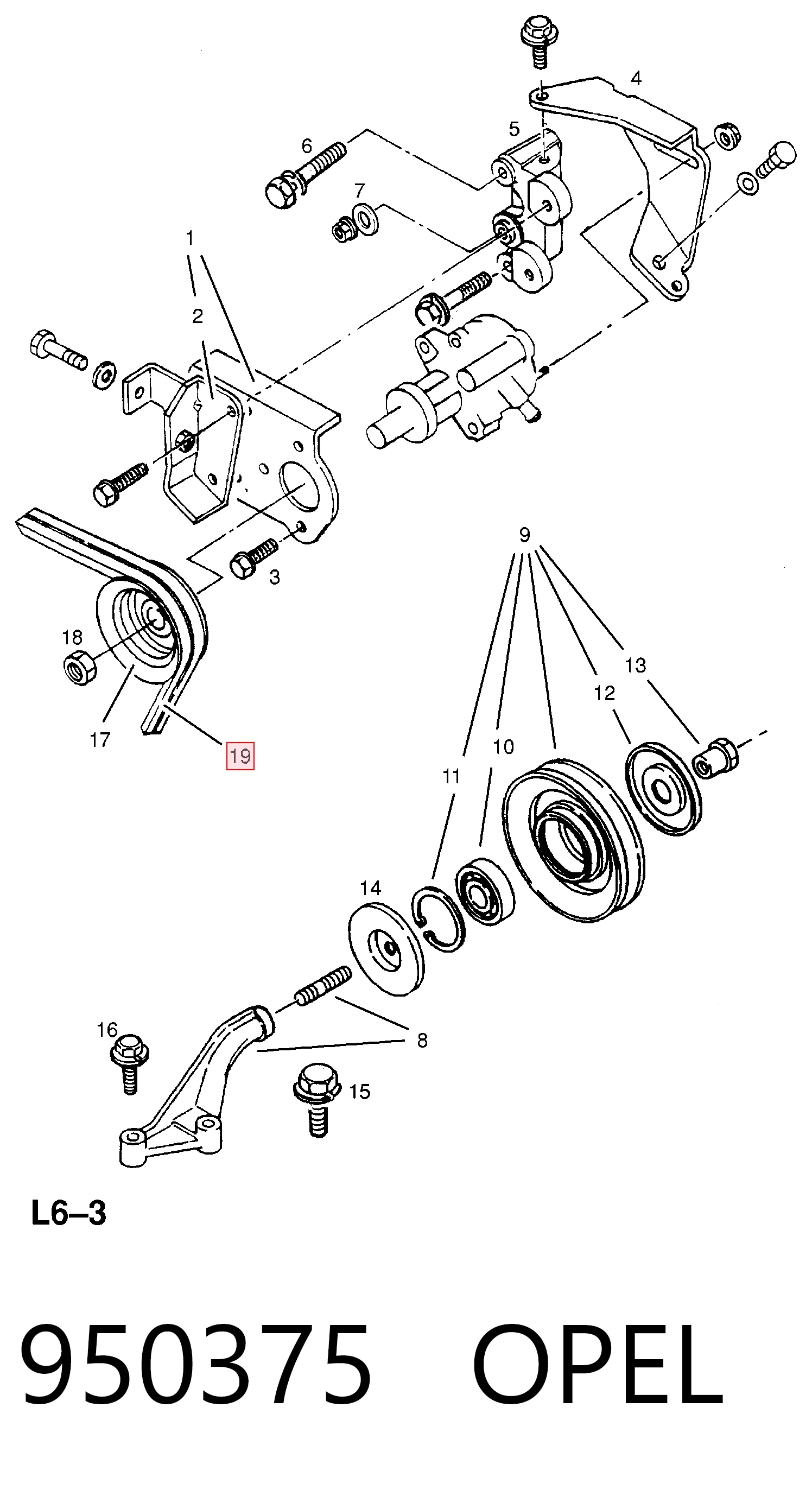 Купить H134772 John Deere Ремень генератора