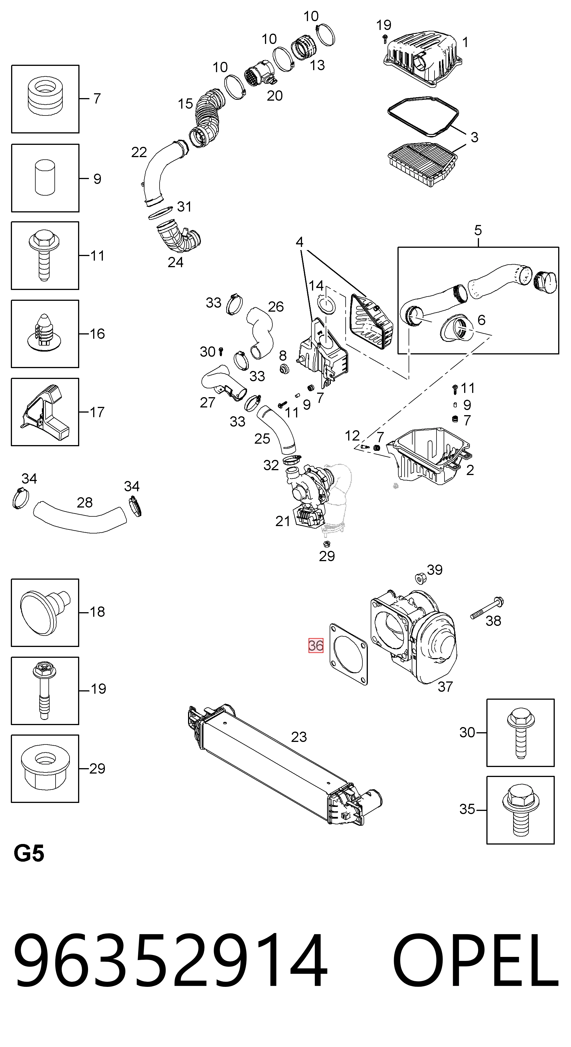 Прокладка дроссельной заслонки Chevrolet Aveo II седан (T250, T255) (2005 - 2011) цена, от 2.27 USD