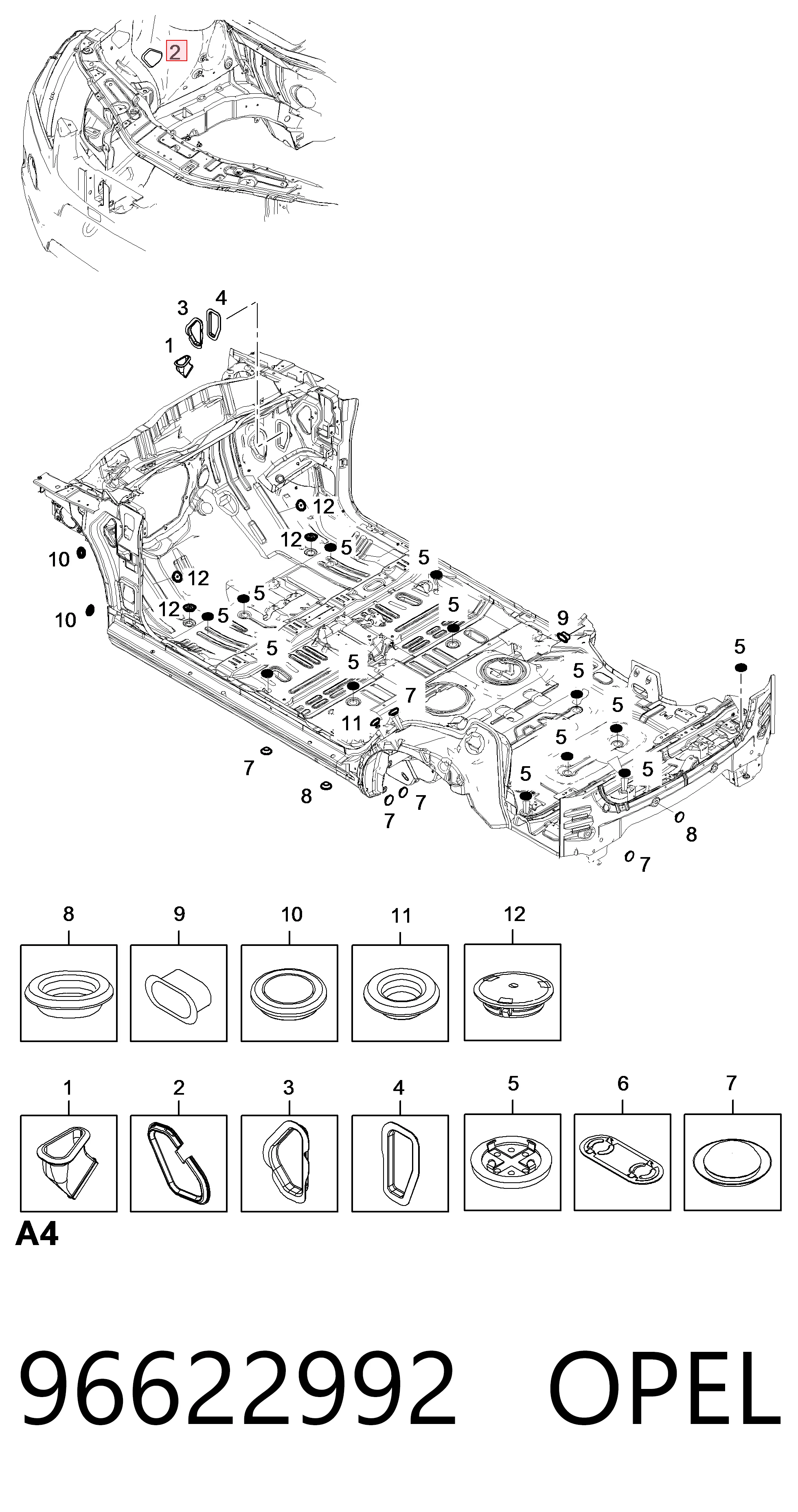  General Motors 96622992 цена, от 66.68 USD