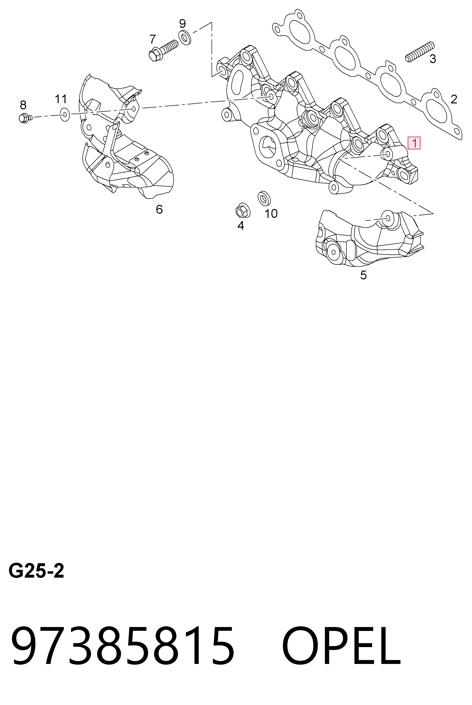 97385815 Opel