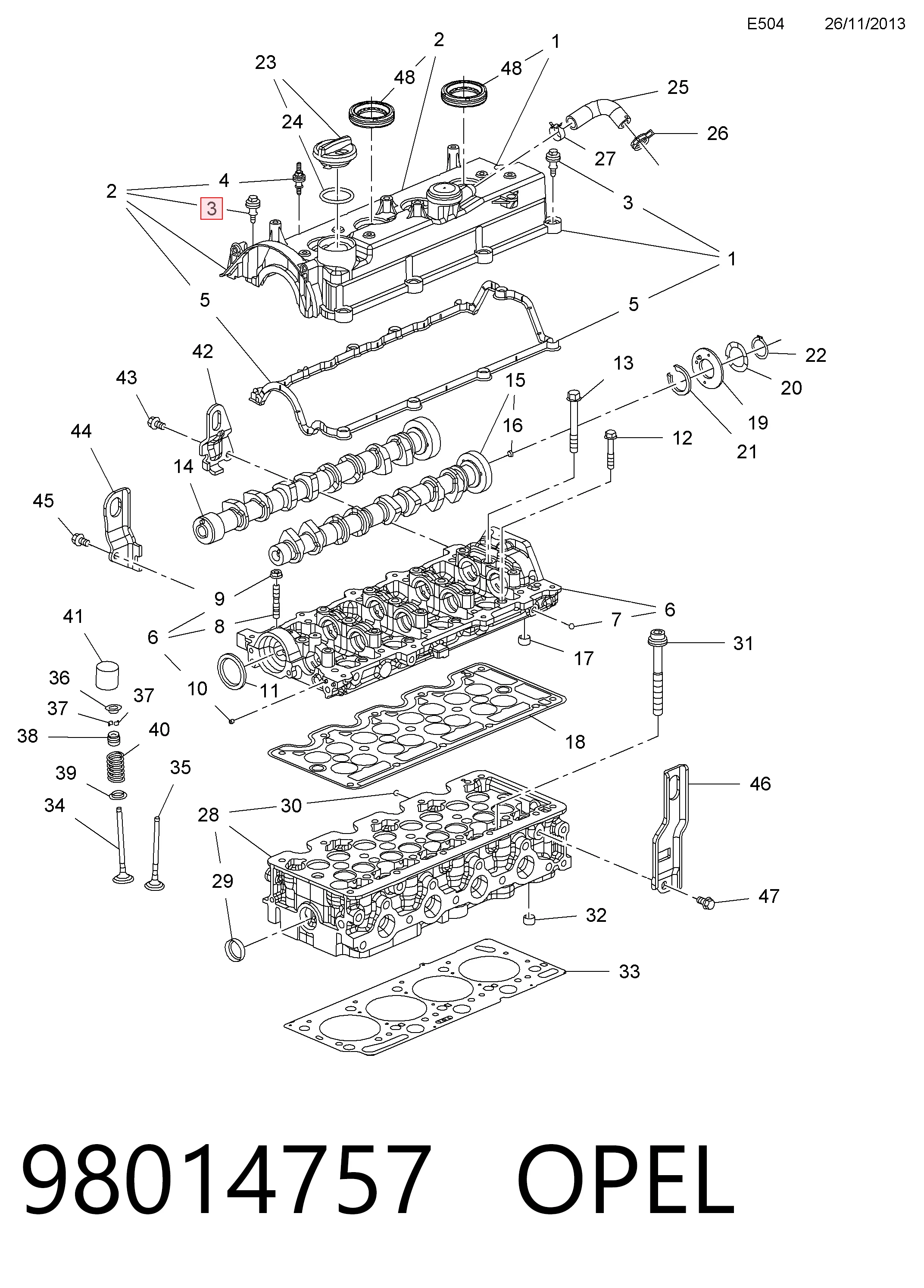 98014757 Opel