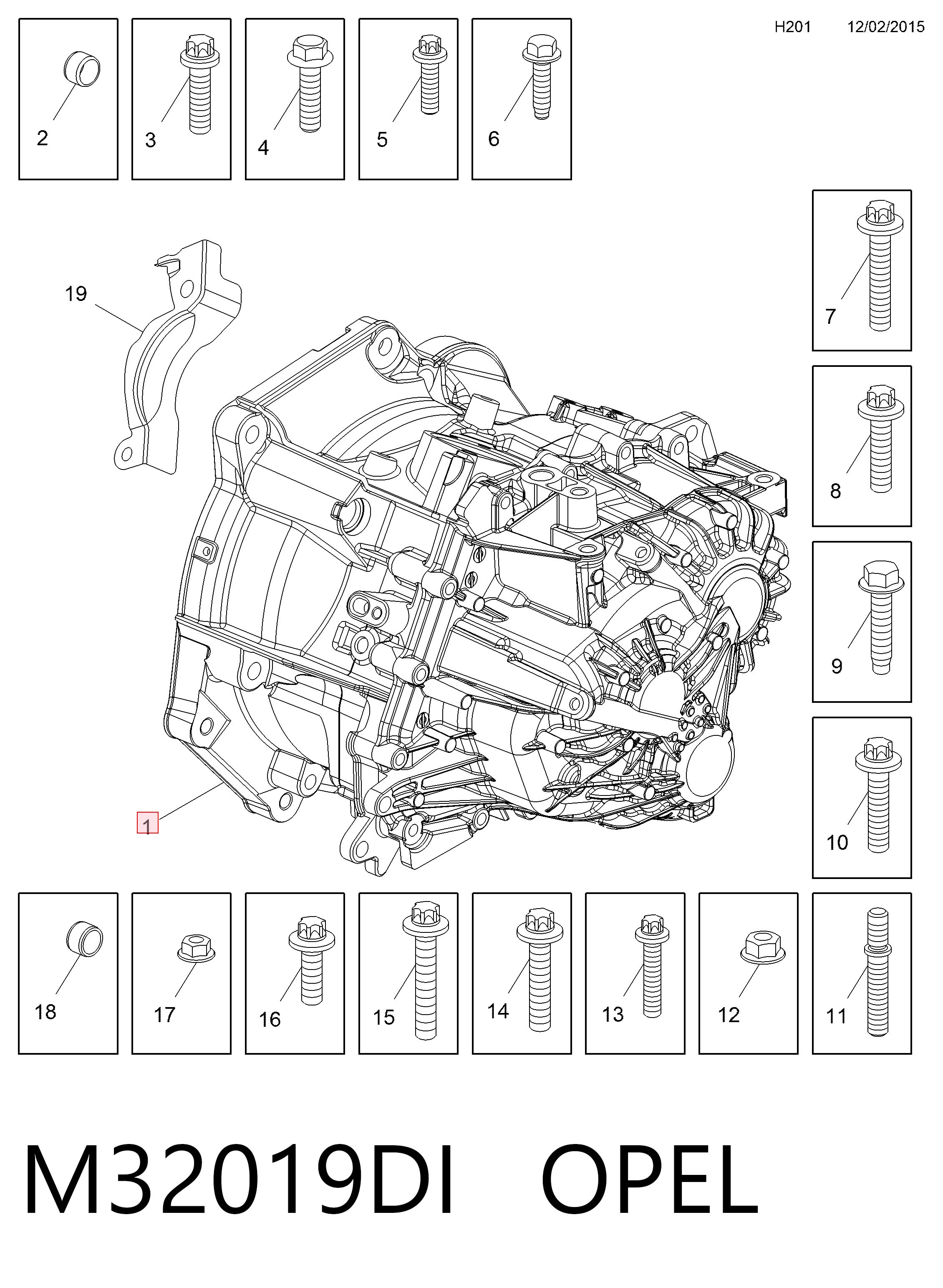 Купить КПП Опель Астра H L35