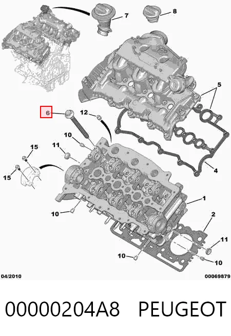 Болт головки блока цилиндров, ГБЦ Land Rover Range Rover IV внедорожник (L405) (2012 - 2021) цена, от 31.93 USD