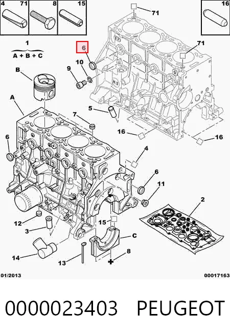 7903075019 Renault (RVI) Заглушка двигателя