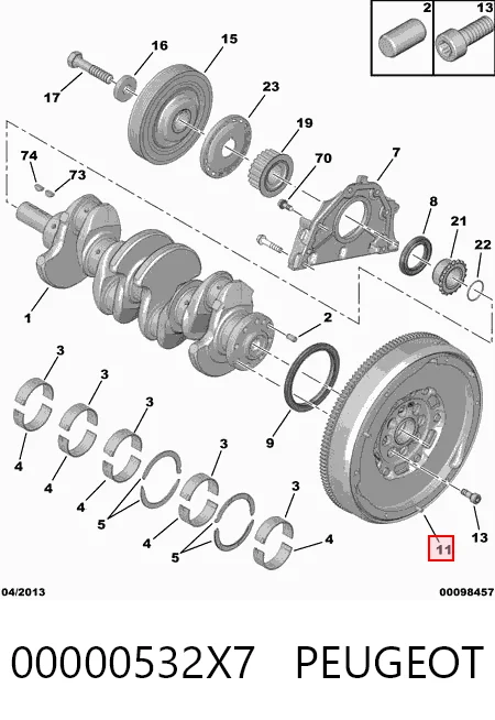 Маховик двигателя Fiat/Alfa/Lancia 9676364880 цена, от 239.84 USD