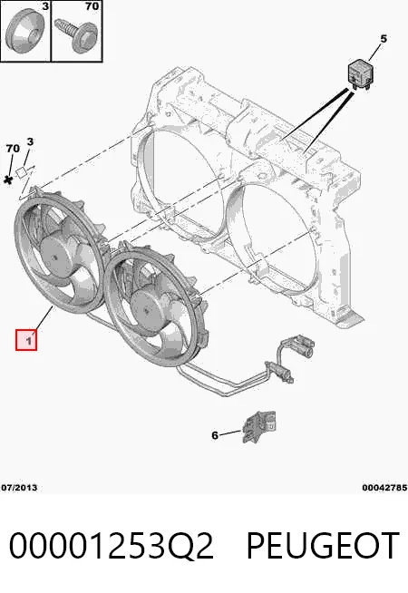 D8P012TT Thermotec Вентилятор радиатора