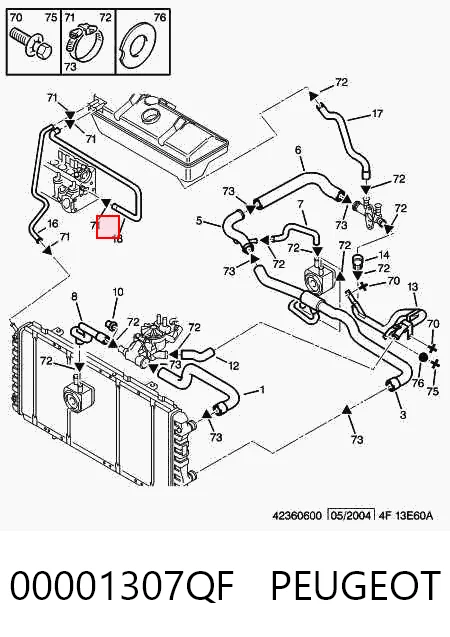 Шланг радиатора, нижний Auger AUG69641 цена, от 15.14 USD