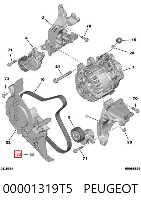00001319T5 Peugeot/Citroen