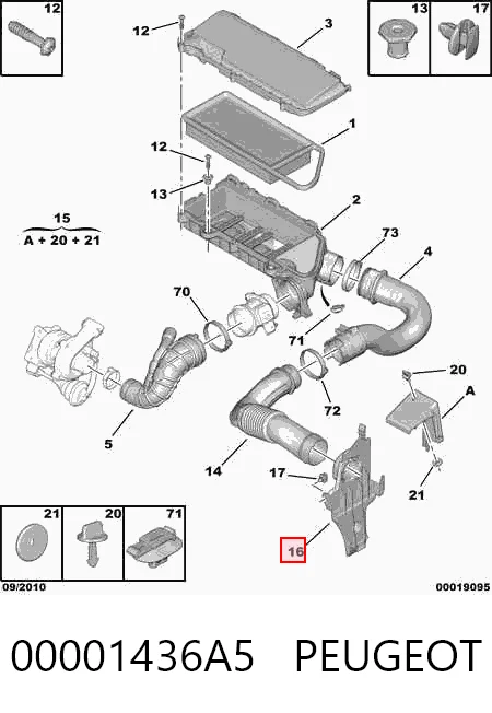 00001436A5 Peugeot/Citroen
