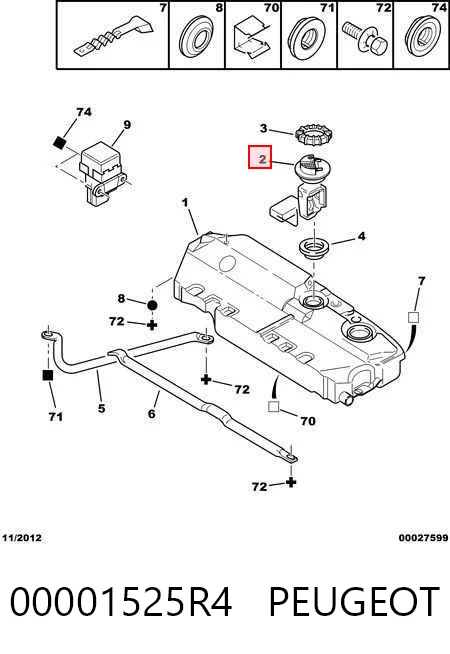 Купить PC1001 Starline Модуль топливного насоса