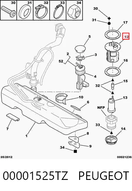 Бензонасос 0580453507 Bosch