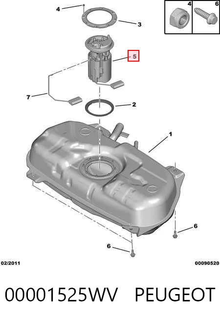 Купить MAM00173M Magneti Marelli Модуль топливного насоса