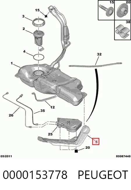 0000153778 Peugeot/Citroen