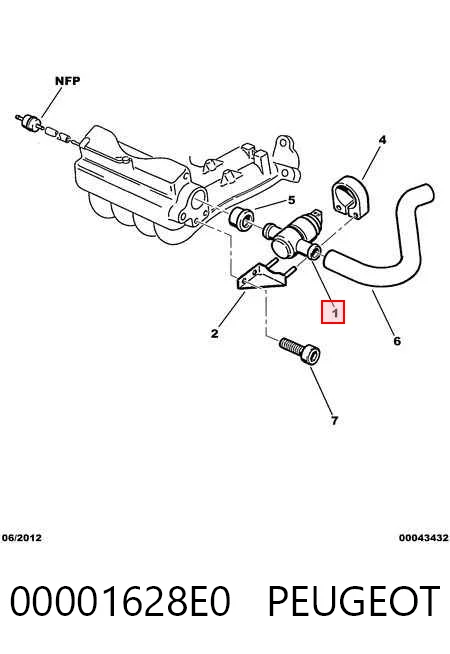 280140520 Bosch Датчик холостого хода