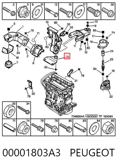 00001803A3 Peugeot/Citroen