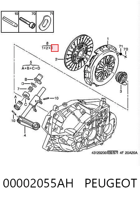 Диск сцепления 9638290180 Fiat/Alfa/Lancia