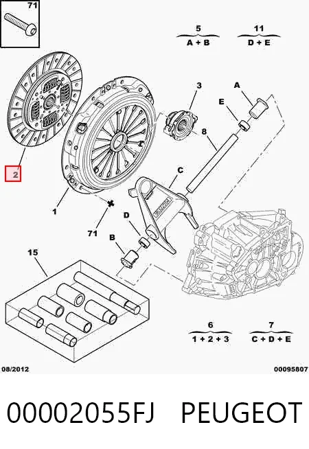 Диск сцепления 1864994401 Sachs