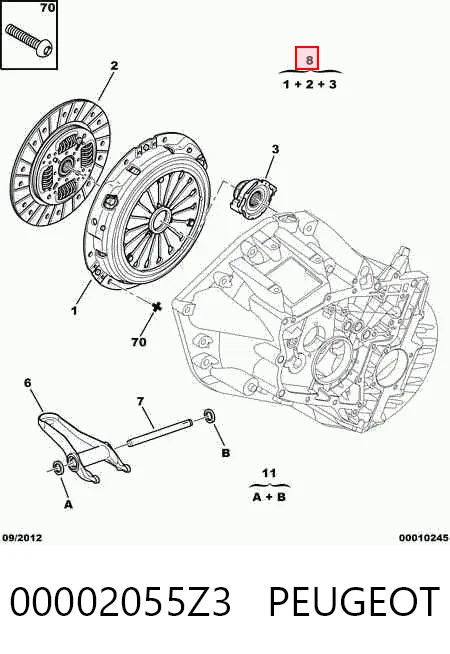 Комплект сцепления (3 части) Fiat/Alfa/Lancia 9637571280 цена, от 322.67 USD