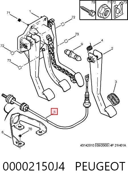 1311068080 Fiat/Alfa/Lancia Трос сцепления