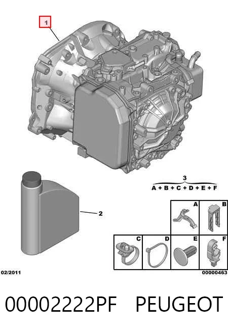 00002222PF Peugeot/Citroen