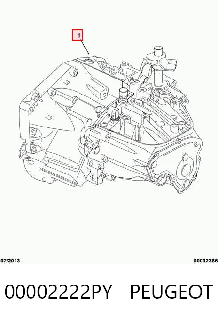 Коробка переключения передач Peugeot 807 минивэн (E) (2002 - 2010) цена, от 368.06 USD