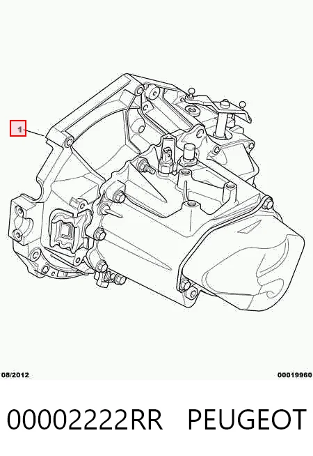 КПП в сборе на Citroen C3 I FC
