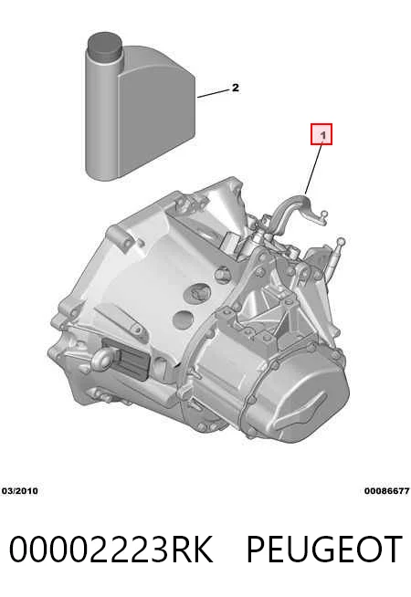 КПП в сборе на Citroen C4 GRAND PICASSO I UA
