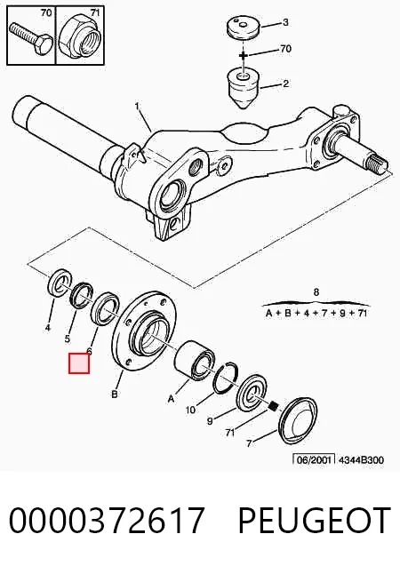 Купить T5714009MX MX Подшипник задней ступицы