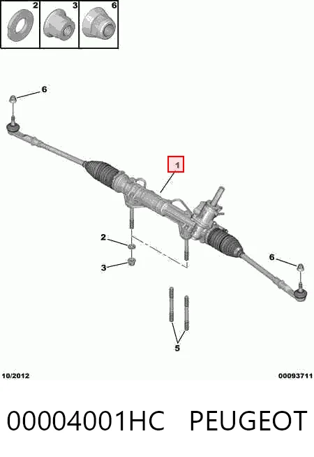 Купить 6820000084 Renault (RVI) Рулевая рейка