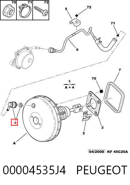 Вакуумник Peugeot 206 хэтчбек (2A/C) (1998 - 2008) цена, от 166.32 USD