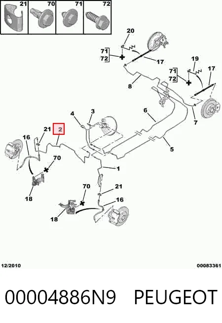 00004886N9 Peugeot/Citroen