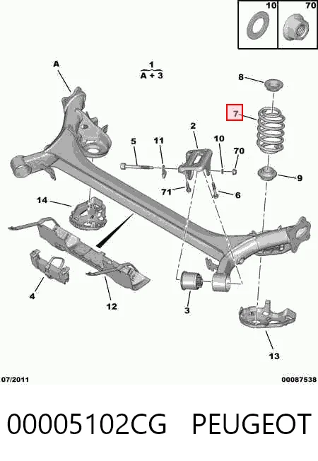 601095D Maxgear Пружина подвески задняя
