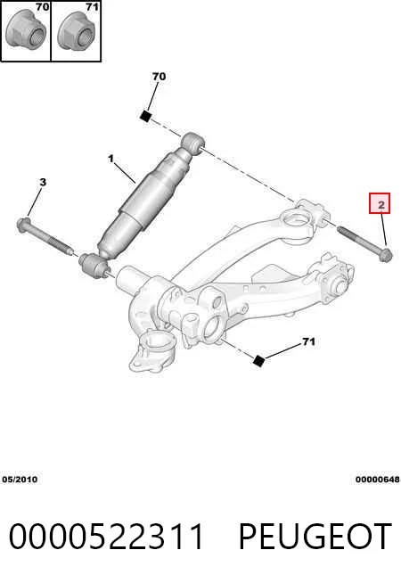 0000522311 Peugeot/Citroen