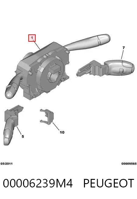 Переключатели подрулевые Citroen Xsara Picasso минивэн (N68) (2000 - 2010) цена, от 96.16 USD