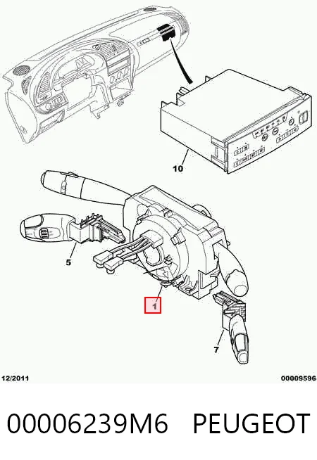 Переключатели подрулевые Citroen C8 минивэн (EA, EB) (2002 - 2008) цена, от 19.77 USD