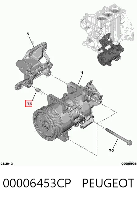 00006453CP Peugeot/Citroen