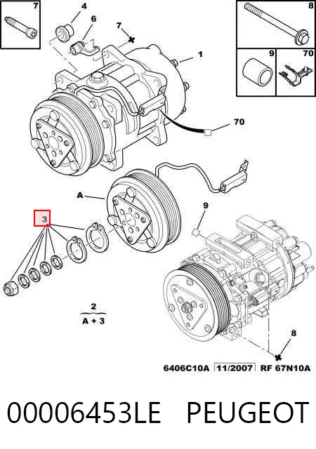 00006453LE Peugeot/Citroen