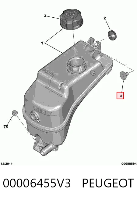 00006455V3 Peugeot/Citroen
