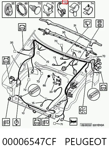 00006547CF Peugeot/Citroen