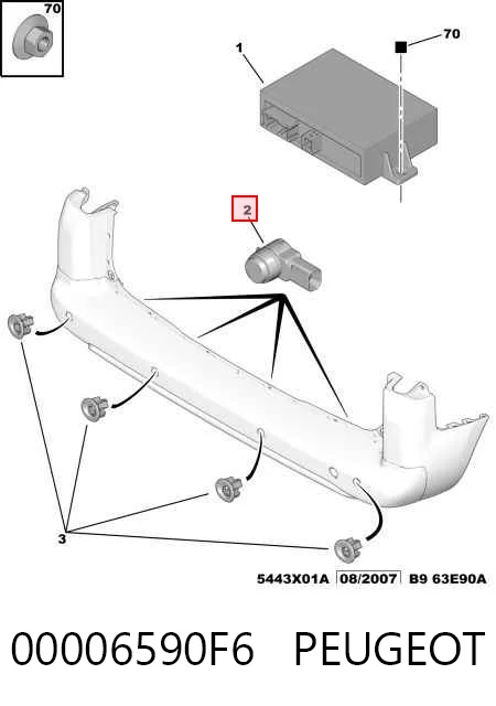 Купить SDP026 Magneti Marelli Парктроники задние