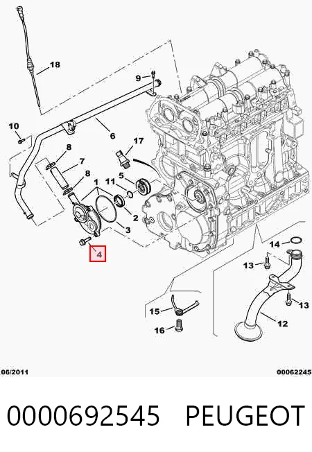 Болт выхлопной системы (глушителя) Iveco 16585824