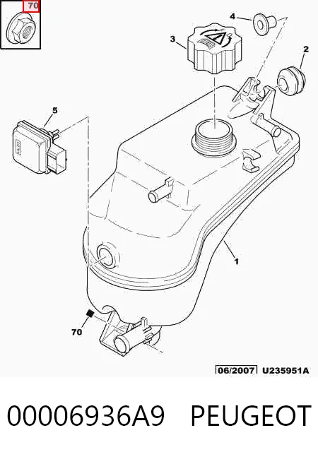 00006936A9 Peugeot/Citroen