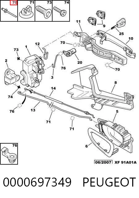 0000697349 Peugeot/Citroen