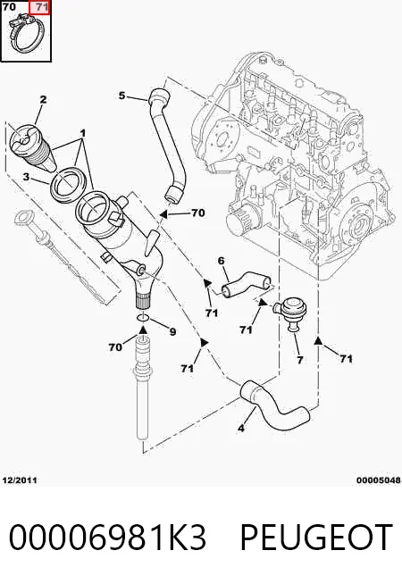 00006981K3 Peugeot/Citroen